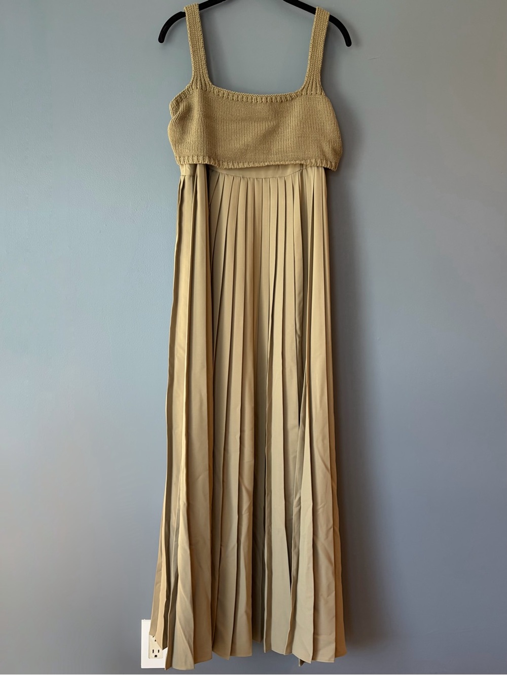 NWOT Anthropologie Mare Mare Pleated Maxi Dress - Picture 5 of 11